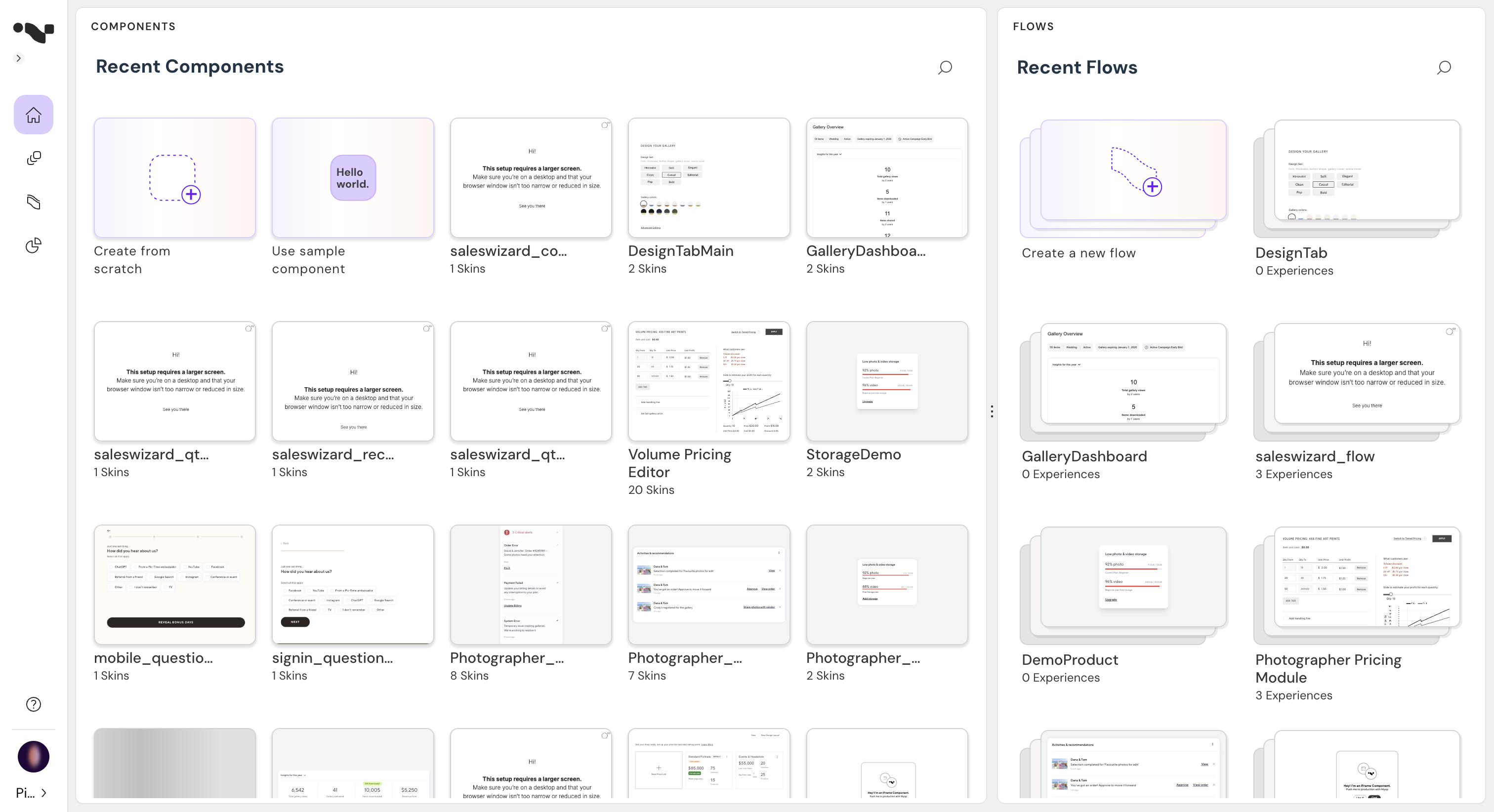 Myop Dashboard